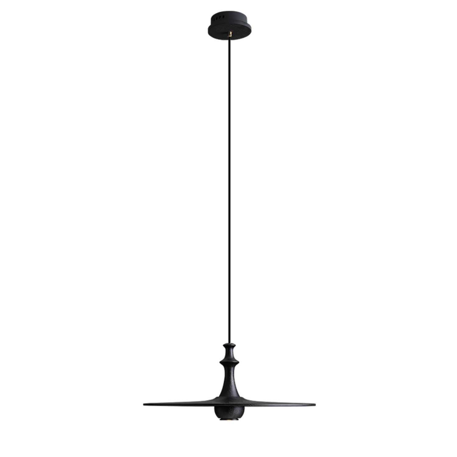 Wooden Spin Pendant Light - Letslighting