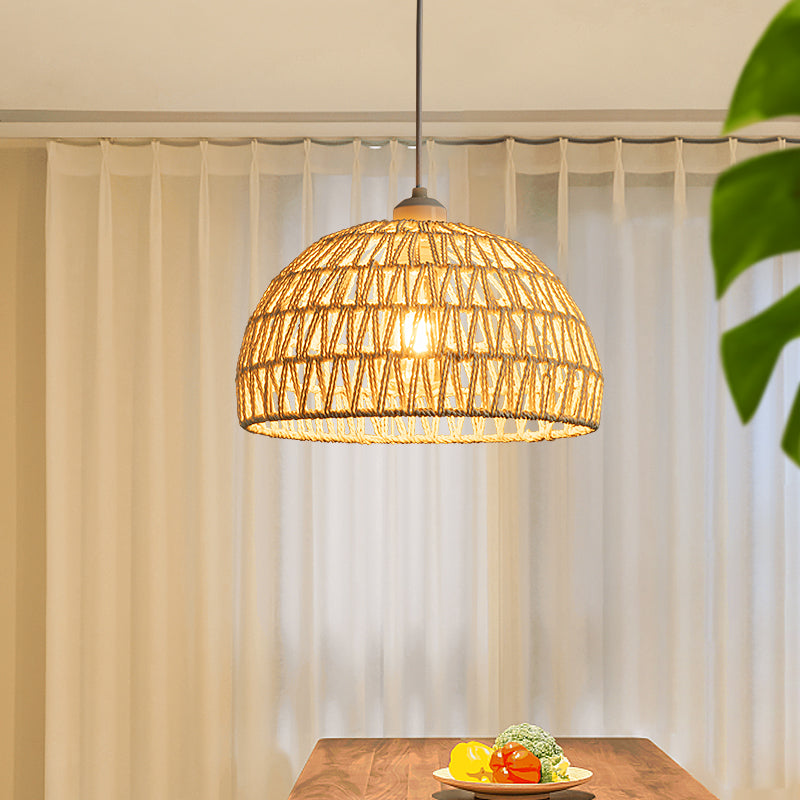 Arisha Retro LED Madera/Arisha Lámpara Colgante Dormitorio Restaurante