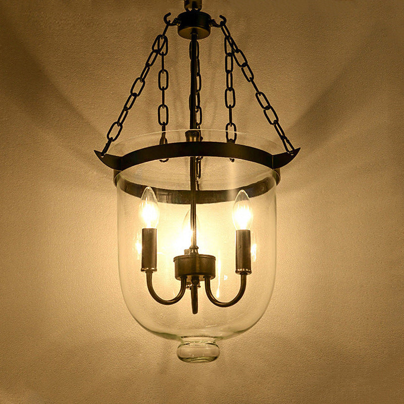 Silva Industrial Creativo LED Lámpara Colgante Metal Dormitorio