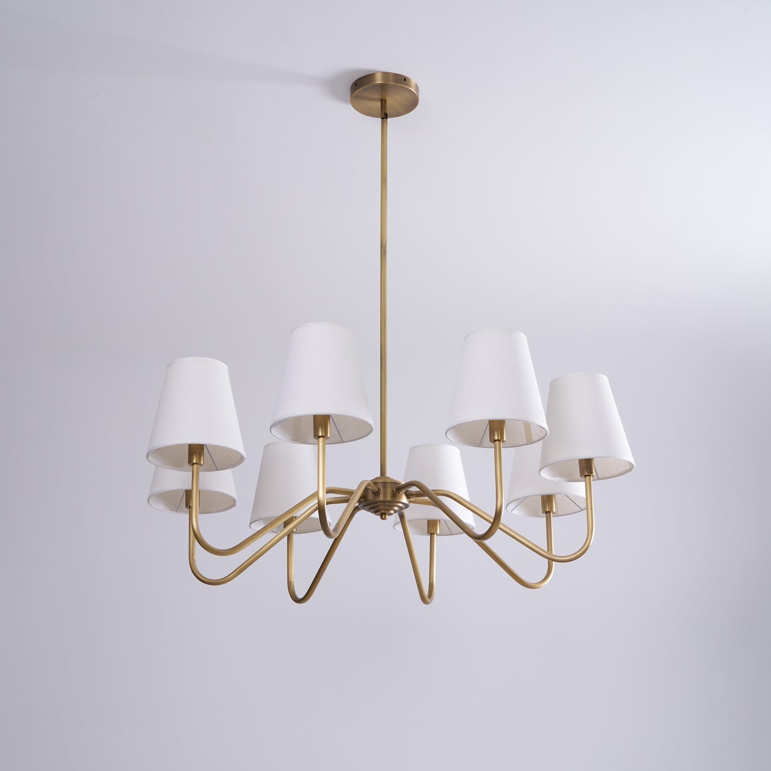 Opaluxe Brass Chandelier - Letslighting