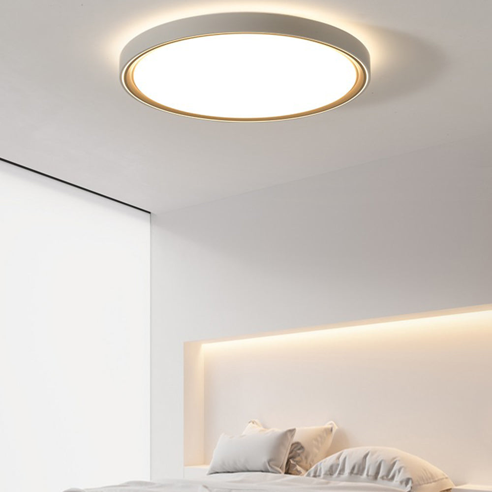 Arisha Moderna Redonda/Cuadrada Metal LED Lámpara de Techo