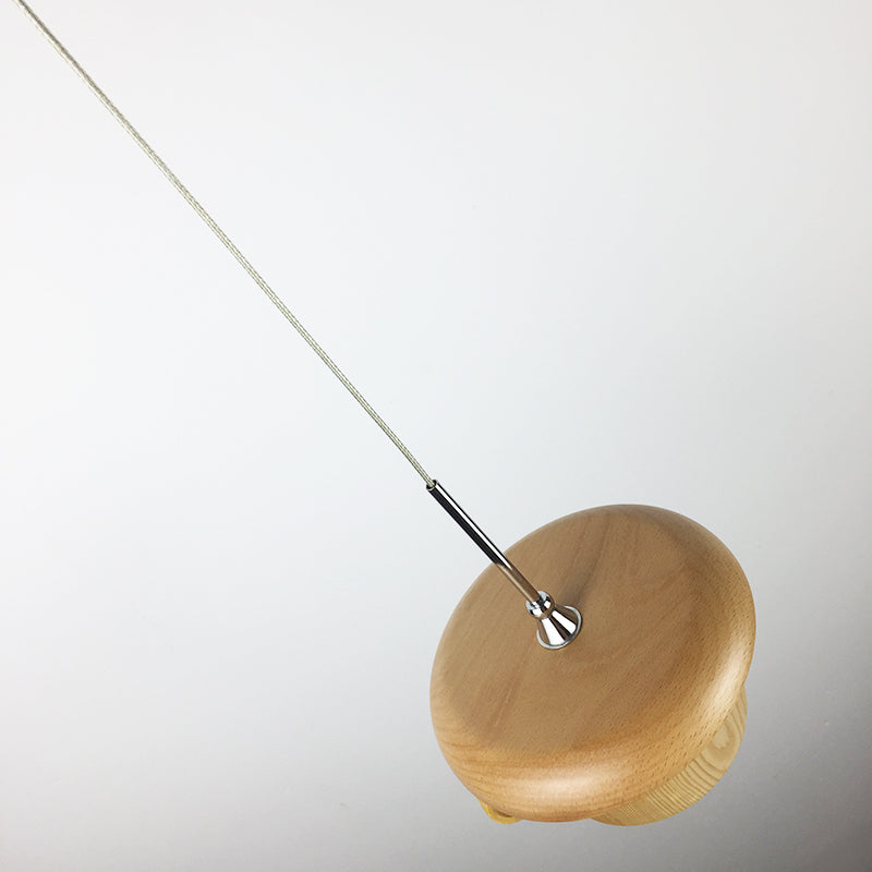 Valentina Vintage Naturaleza Madera Taza Lámpara Colgante Dormitorio