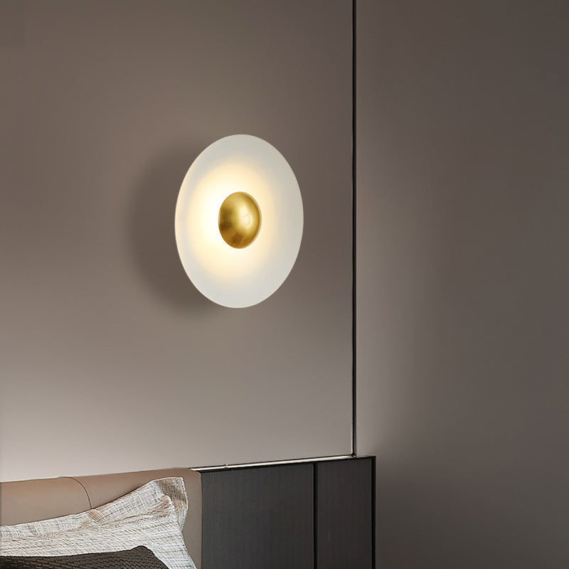 Valentina Minimalista LED Interior Aplique Metal Hotel Dormitorio