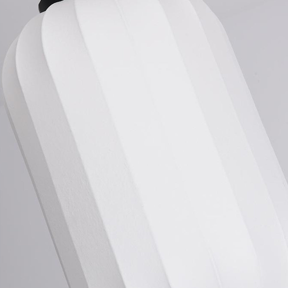 Renée Moderna MInimalista DIseño Metal/Seda Artificial Lámpara Colgante Blanco