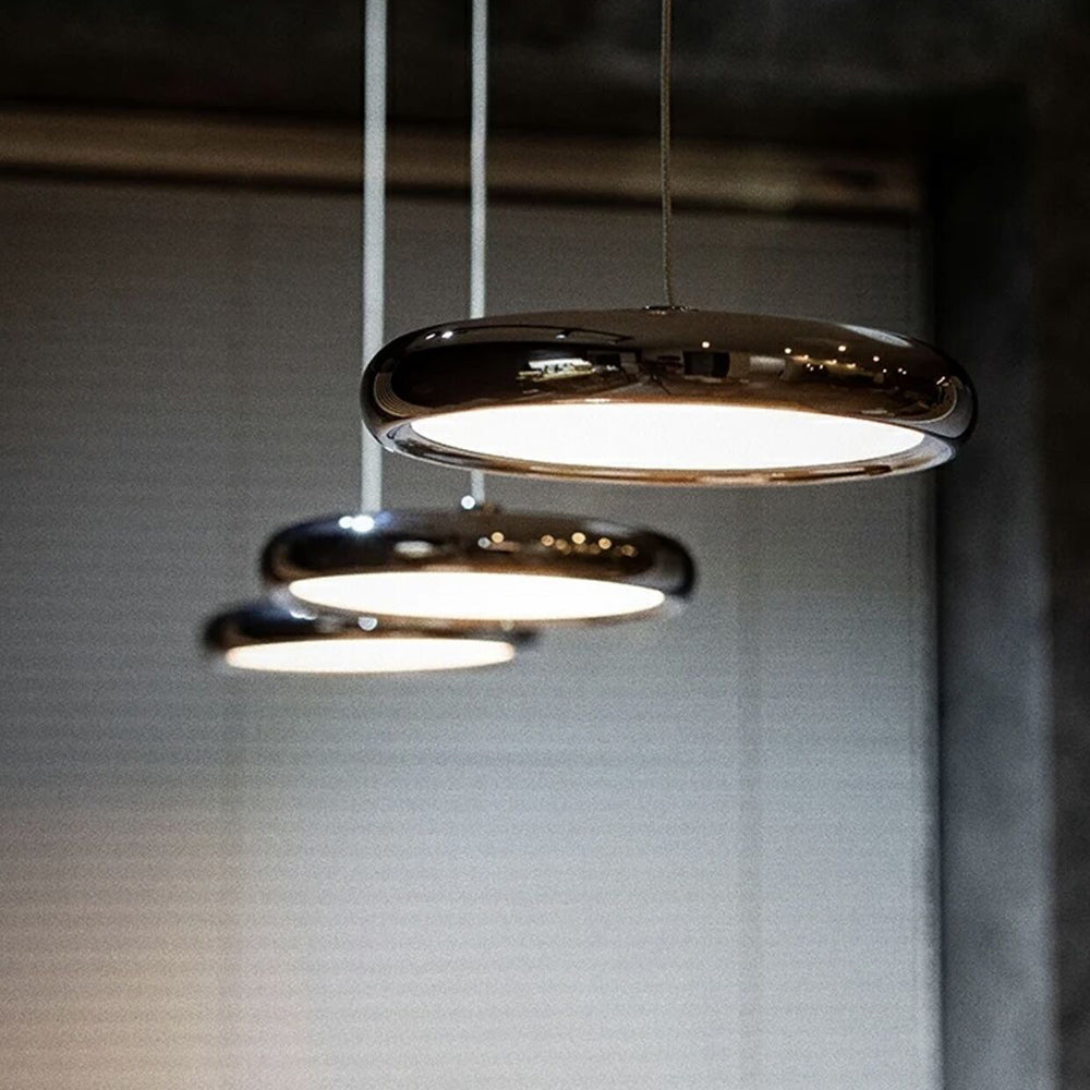 Arisha Moderna Metal Minimalista Lámpara Colgante Plata/Ora/Rosa Ora