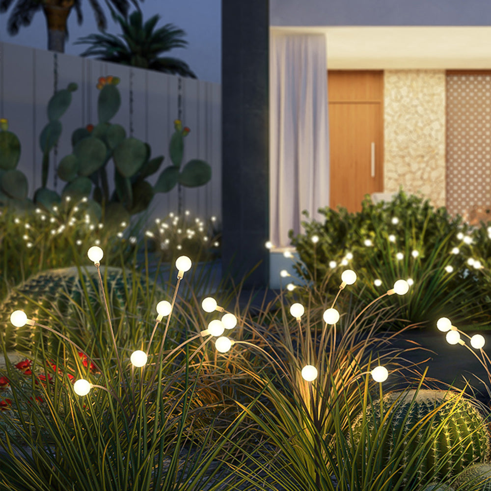 Ray Moderna Dendrítico Metal Lámpara Exterior Jardín Patio