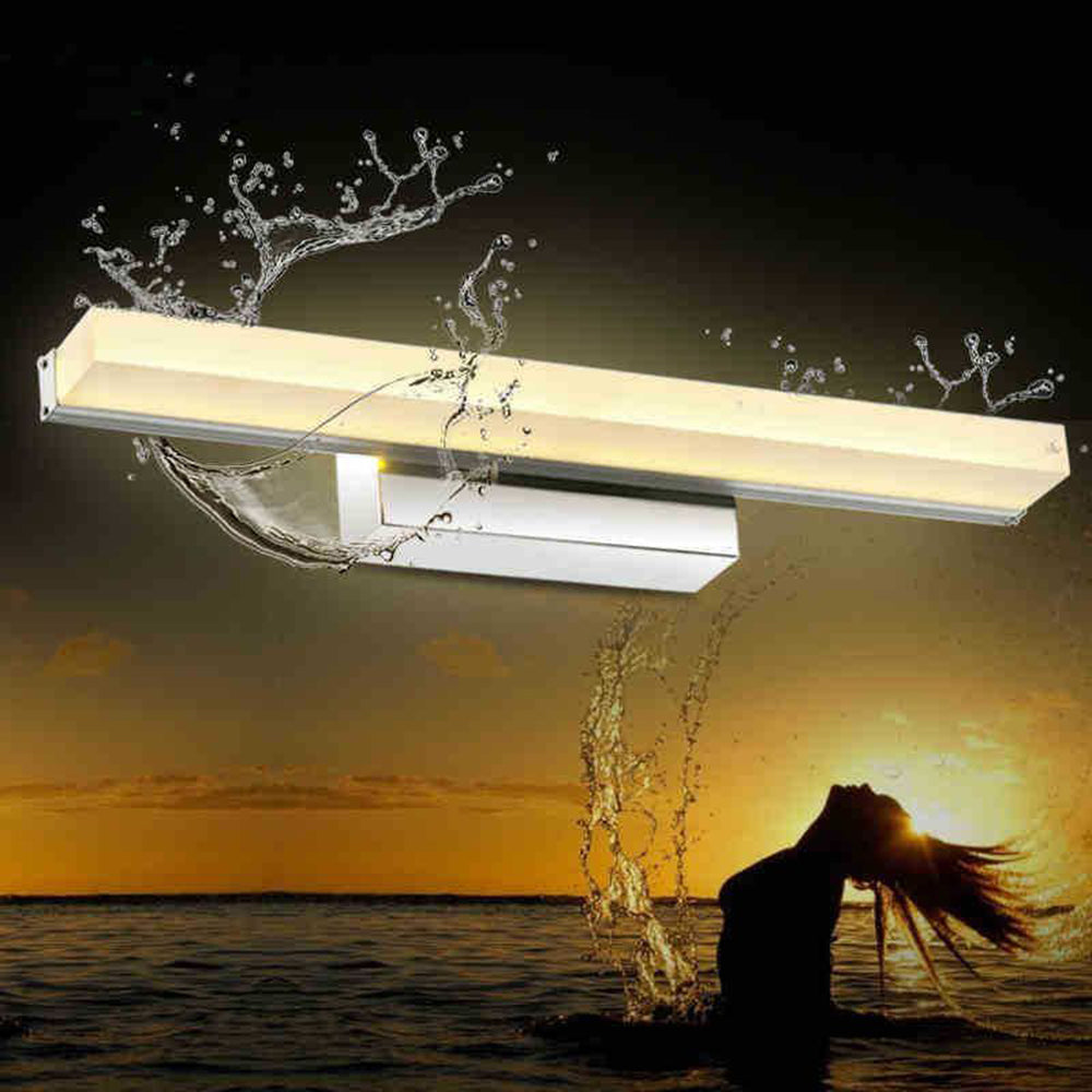 Arisha Moderno Lineal Metal/Acrílico LED Aplique de Pared Interior Plata