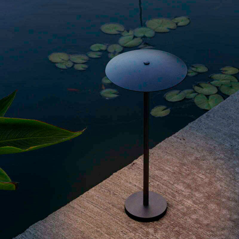 Ray Minimalista Umbrella Metal Lámpara De Pie