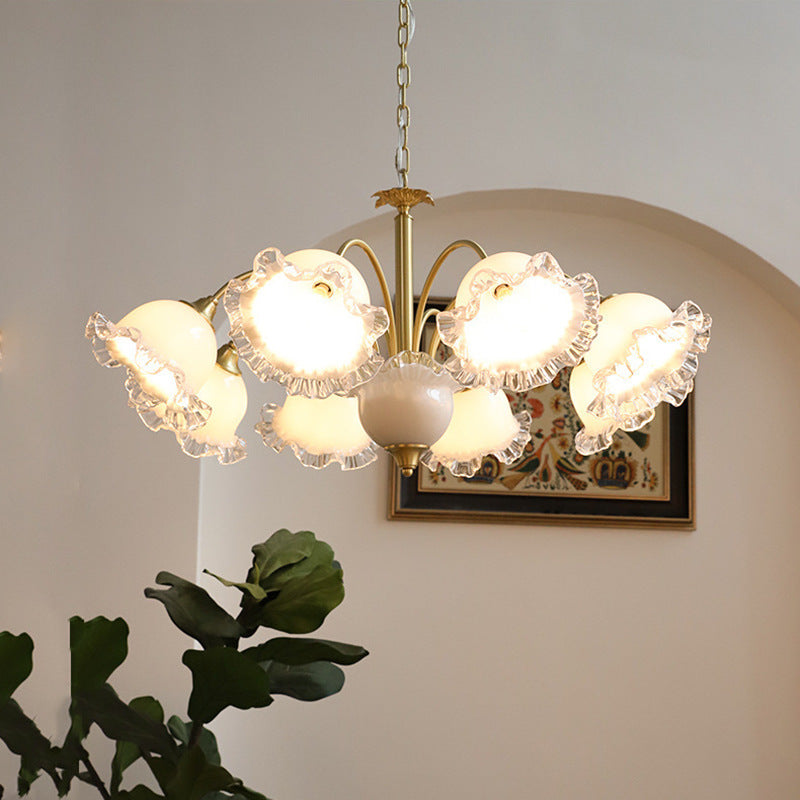 Arisha Retro LED Metal/Vidrio Lámparas de Araña Dormitorio/Salón