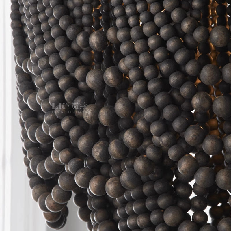 Silva Boho LED Madera/Metal Lámparas Colgantes