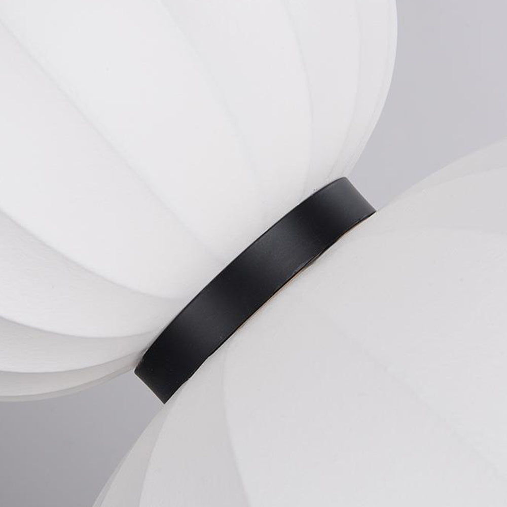 Renée Moderna MInimalista DIseño Metal/Seda Artificial Lámpara Colgante Blanco