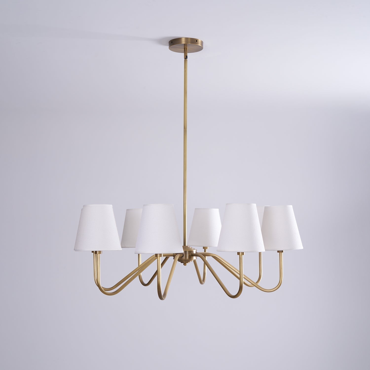 Opaluxe Brass Chandelier - Letslighting