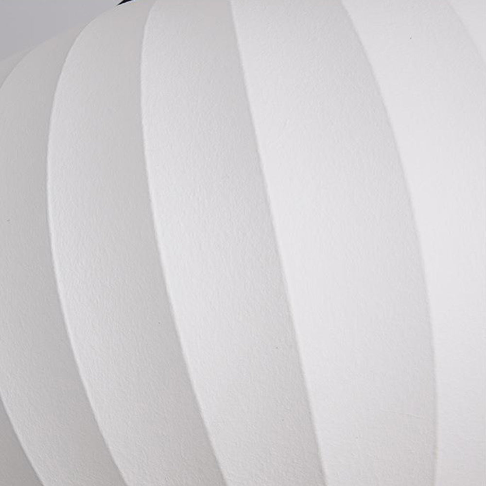 Renée Moderna MInimalista DIseño Metal/Seda Artificial Lámpara Colgante Blanco