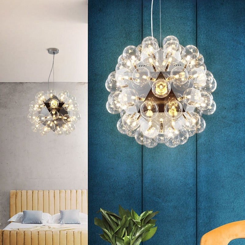 Silva Moderno LED Lámpara Colgante Metal/Vidrio Salón/Cocina