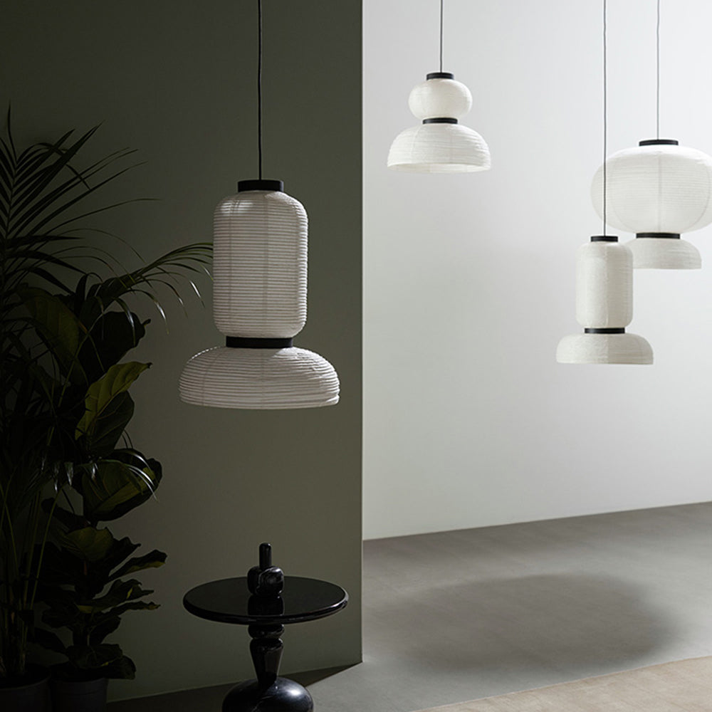 Renée Moderna MInimalista DIseño Metal/Seda Artificial Lámpara Colgante Blanco