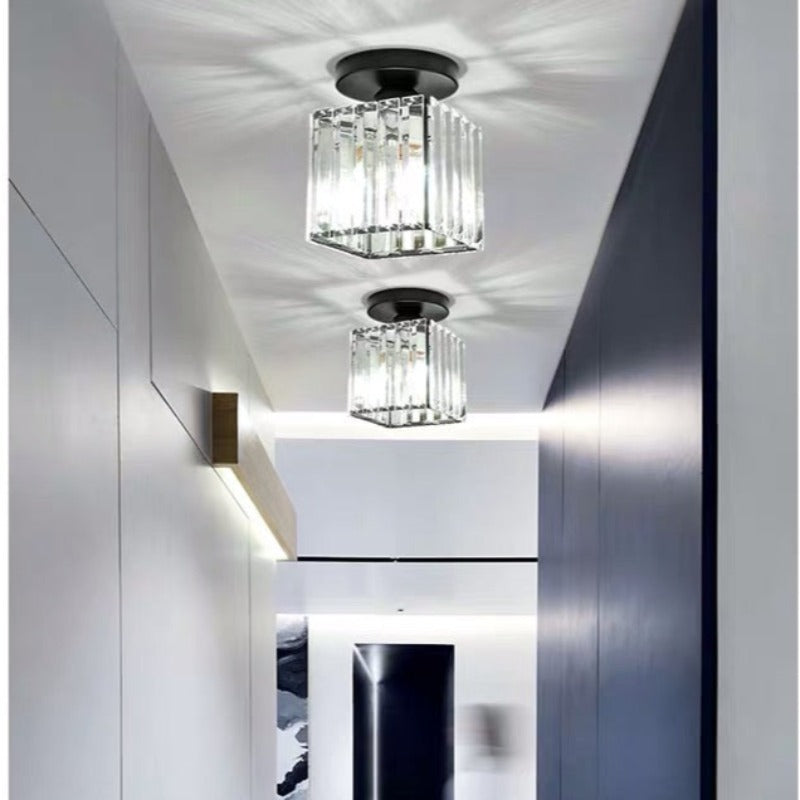 Arisha Moderno Plafón Vidrio Metal Dormitorio