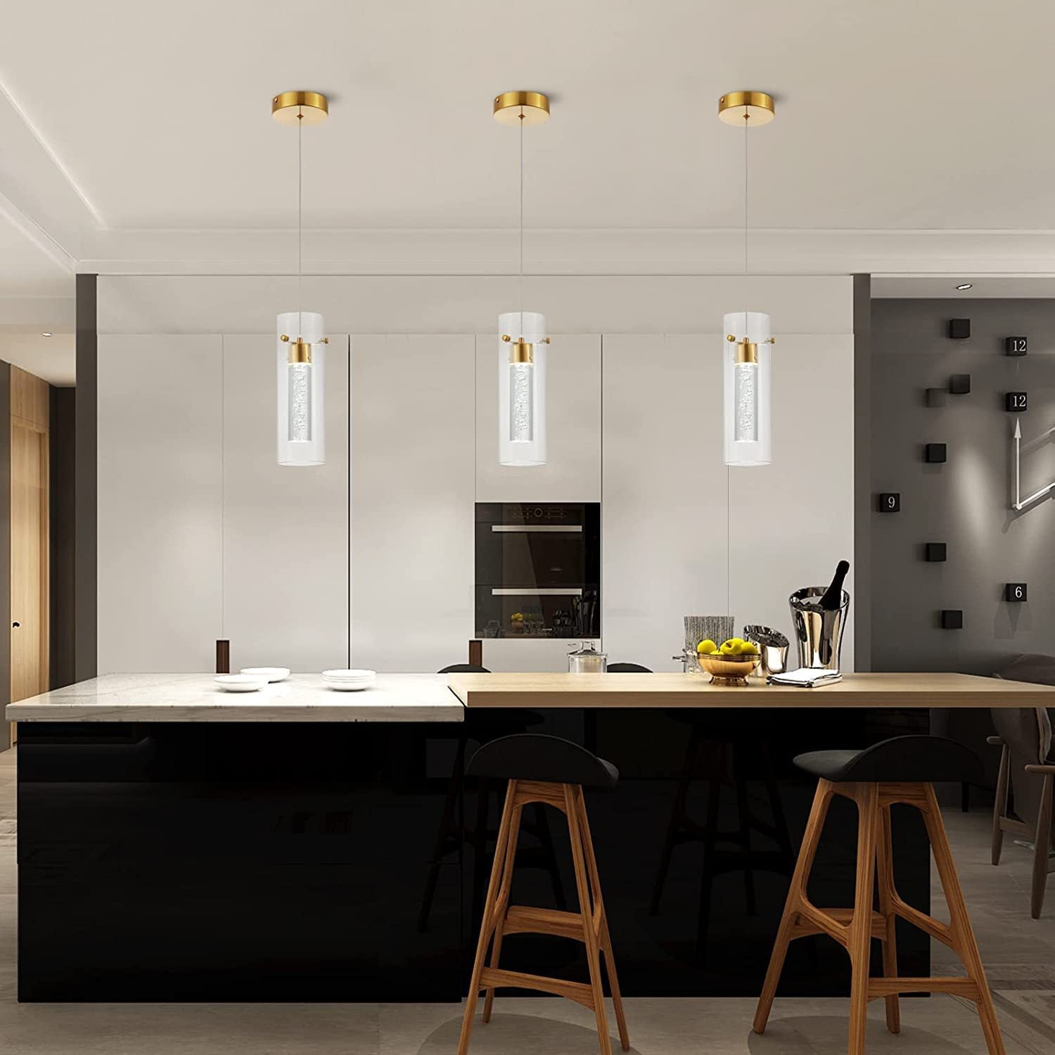 Arisha Moderno Diseñador Metal Vidrio Lámpara Colgante Dormitorio