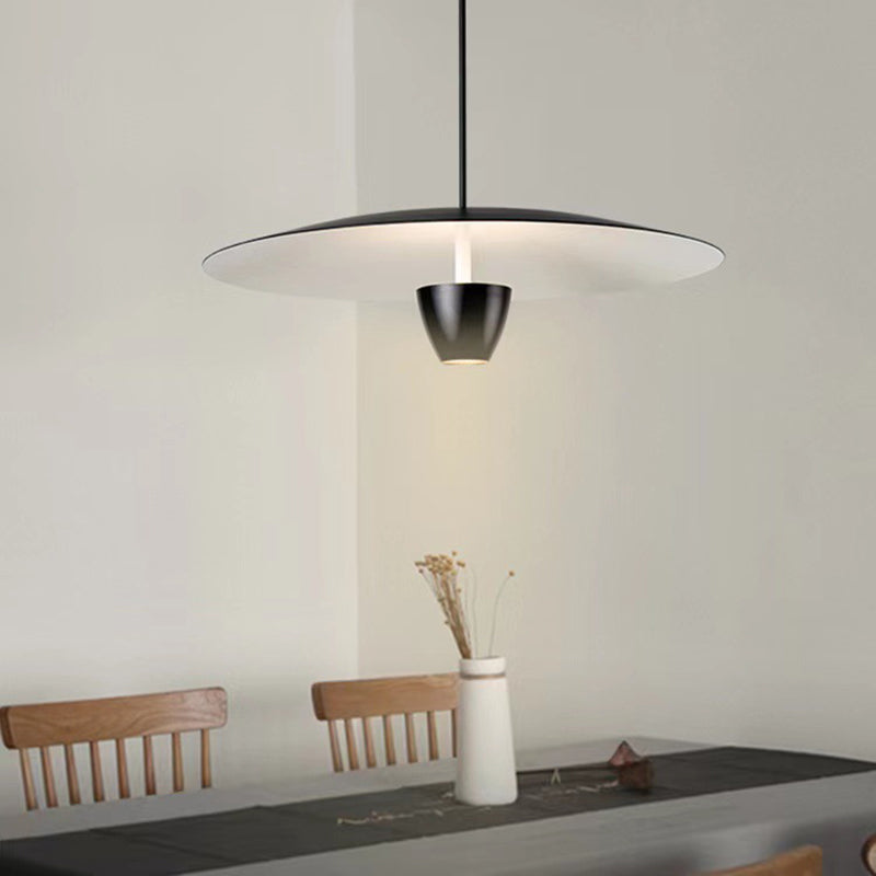 Arisha Nórdica Simple Diseño Metal Lámpara Colgante Negra