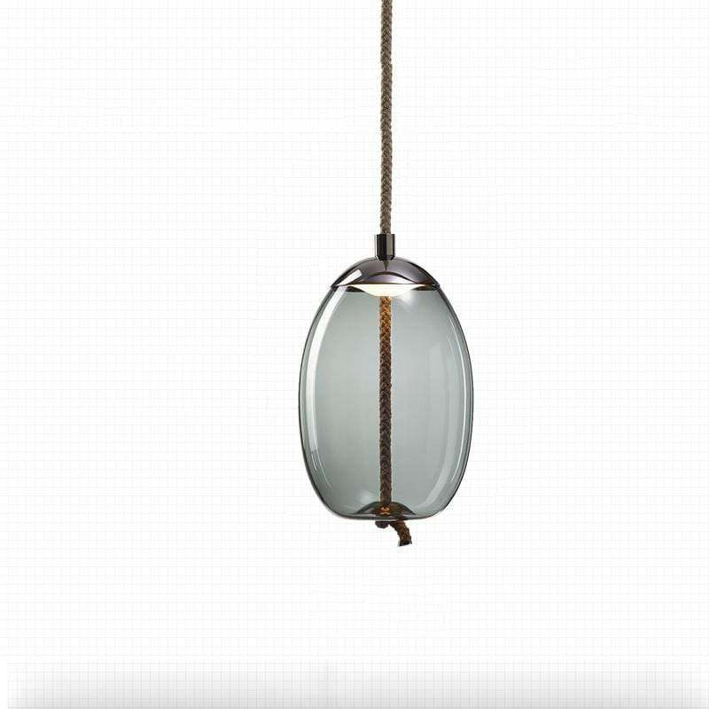 Valentina Moderna Geométrica Metal/Vidrio Lámpara Colgante Gris/Amarillo