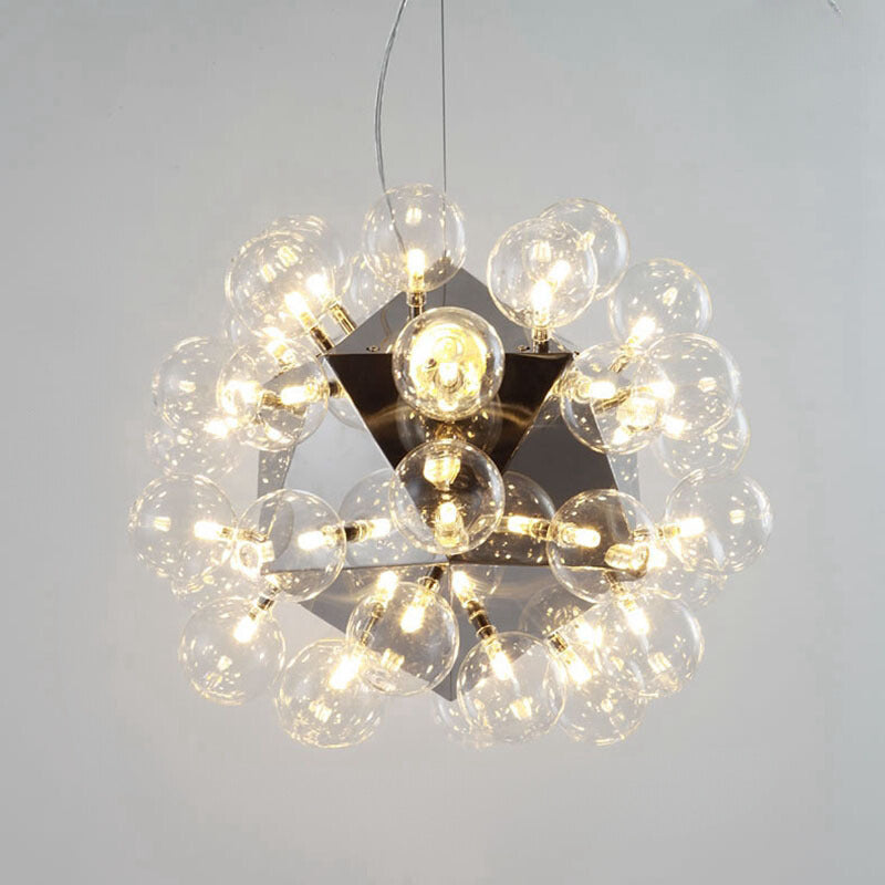 Silva Moderno LED Lámpara Colgante Metal/Vidrio Salón/Cocina