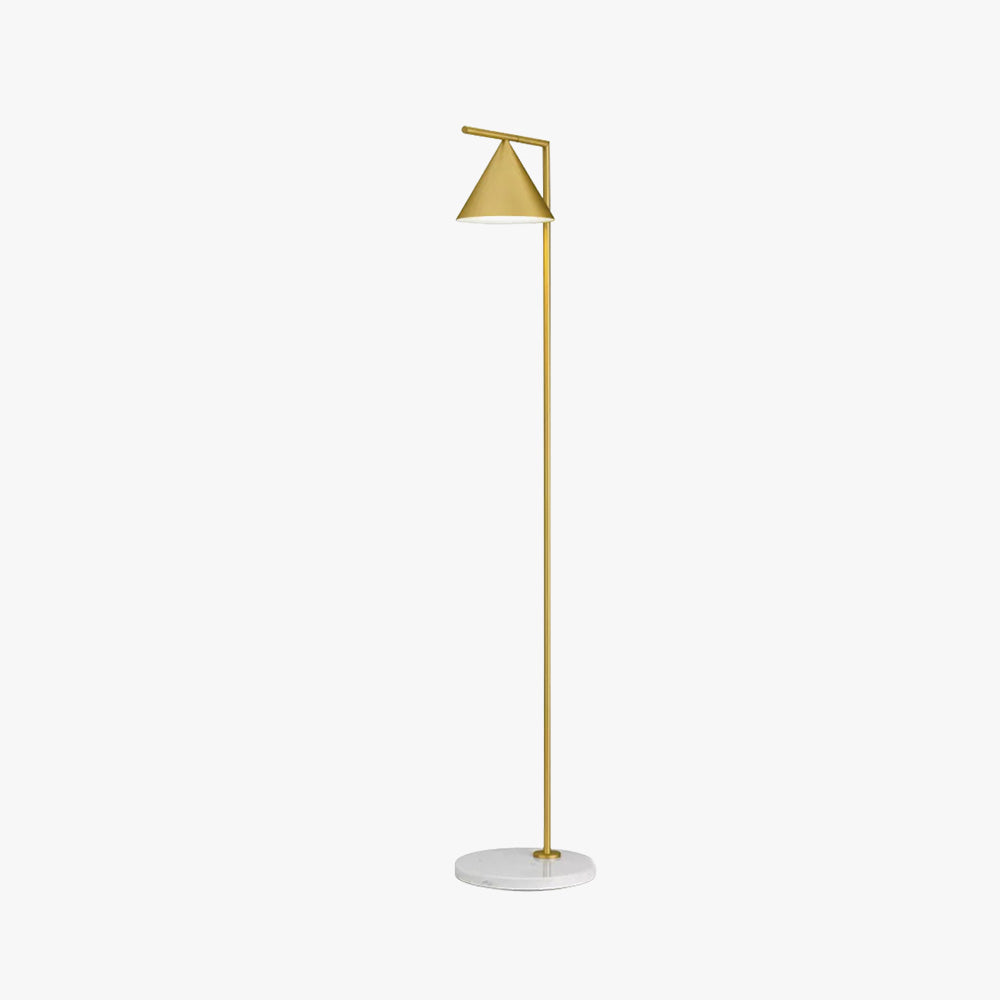 Mira Moderna Simple Metal Lámpara de Pie Negra/Dorada