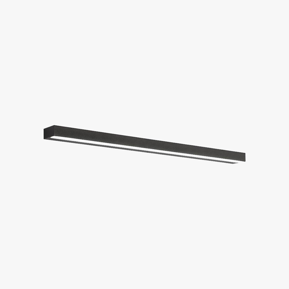 Arisha Moderno Rectangular Metal Aplique de Pared Negro