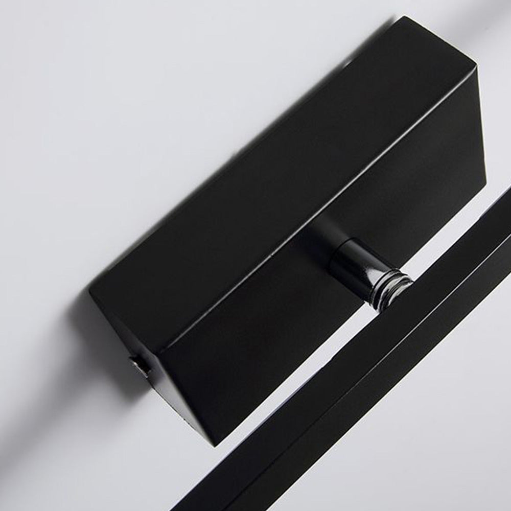Arisha Moderno Minimalista Lineal Metal Aplique de Pared Negro