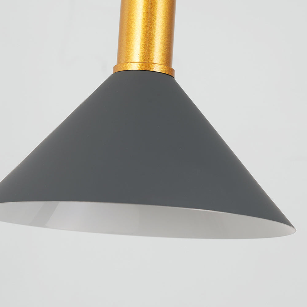 Arisha Nórdica Moderna Minimalista Metal Lámpara Colgante Negra