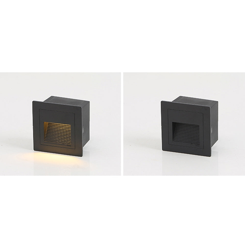 Ray Moderno Cuadrado Metal Aplique Exterior Patio Jardín