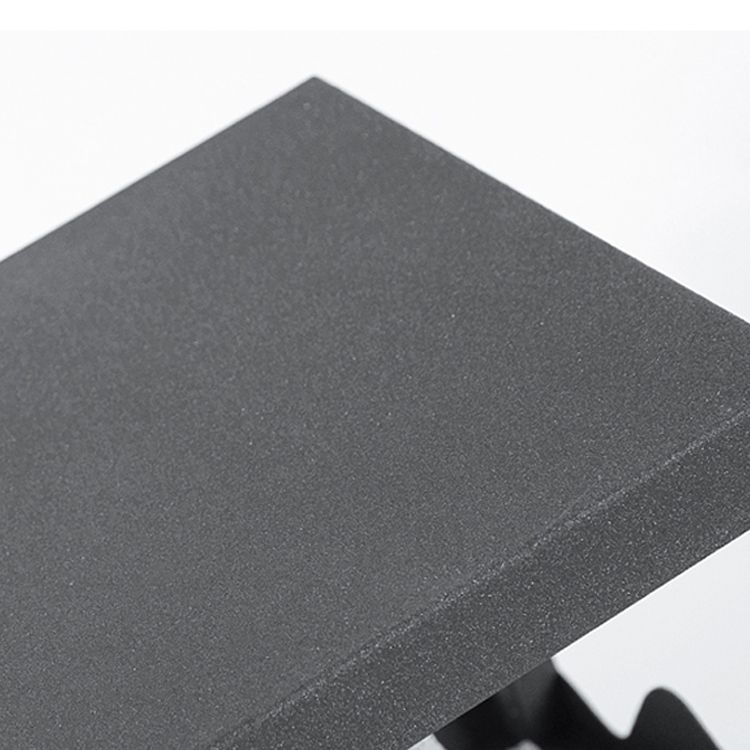 Ray Moderno Lámpara De Pie Exterior Cuboide Metal Patio