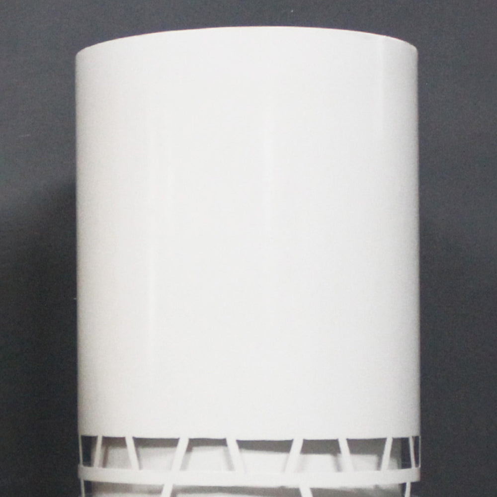 Ray Moderno Lámpara De Pie Exterior Cilíndrica Metal Patio