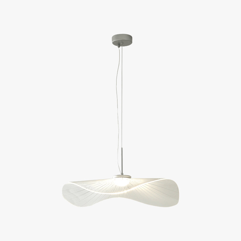 Arisha Moderna Diseño Minimalista Metal Lámpara Colgante Blanca