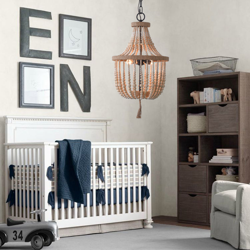 Silva Diseño LED Metal/Madera Lámpara Colgante