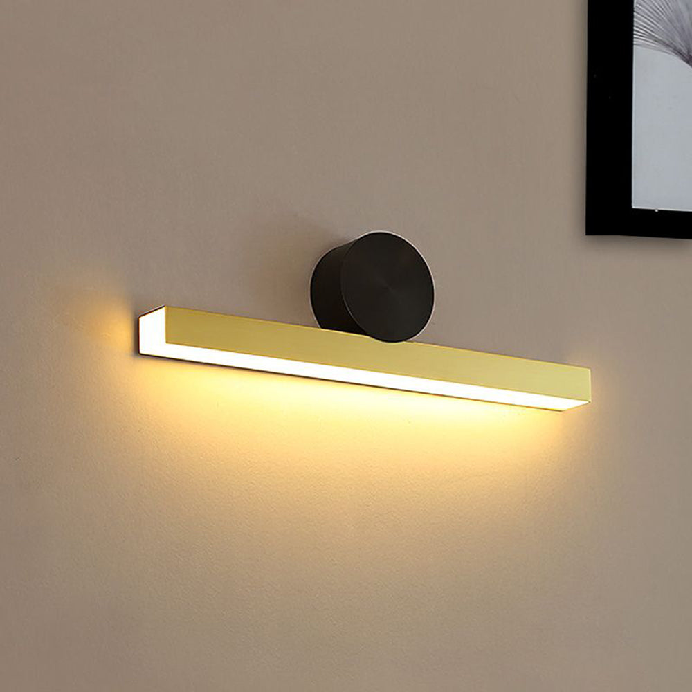 Arisha Moderno Lineal Geometría LED Aplique de Pared Dorado
