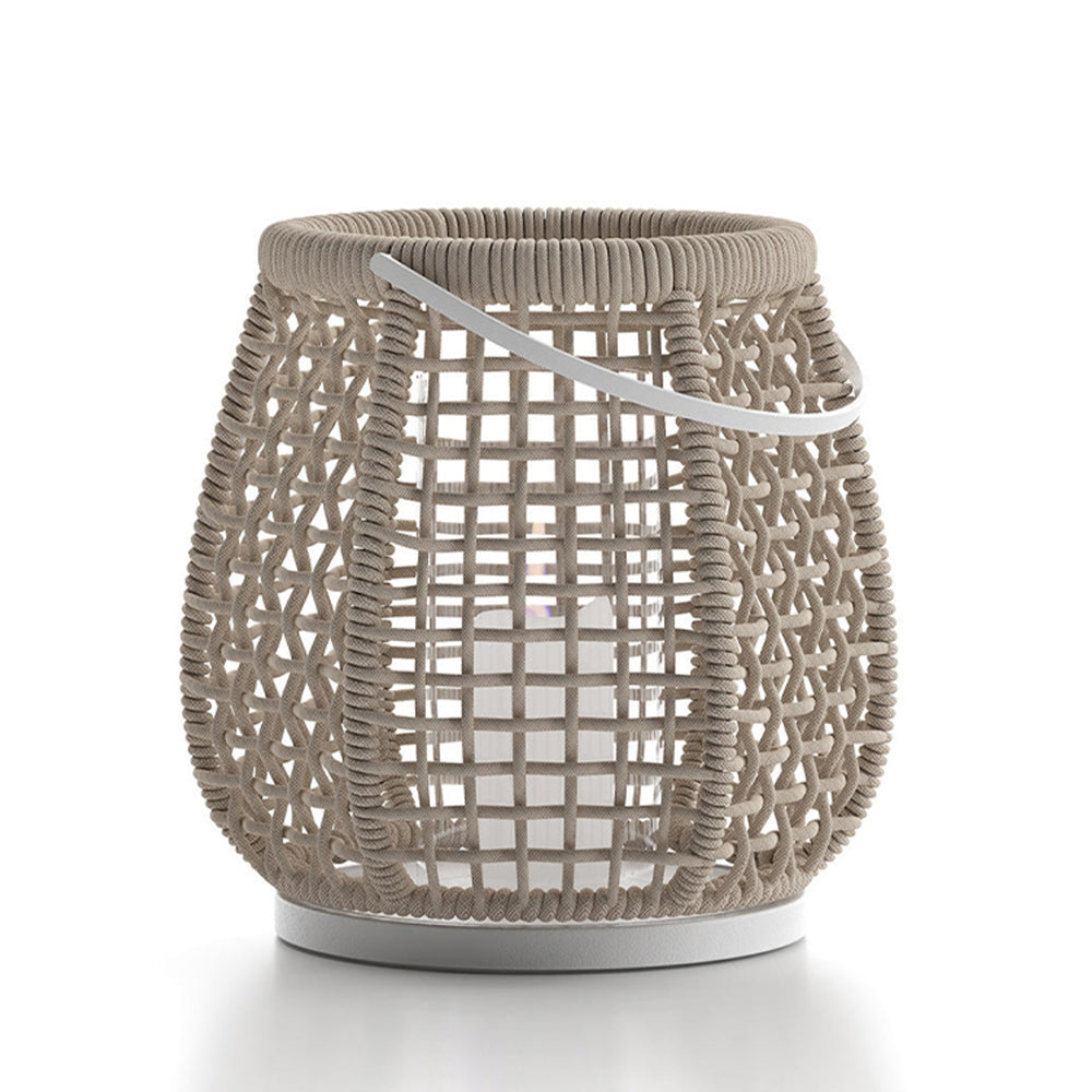 Ray Retro Lámpara de Pie Exterior Linterna Metal Patio