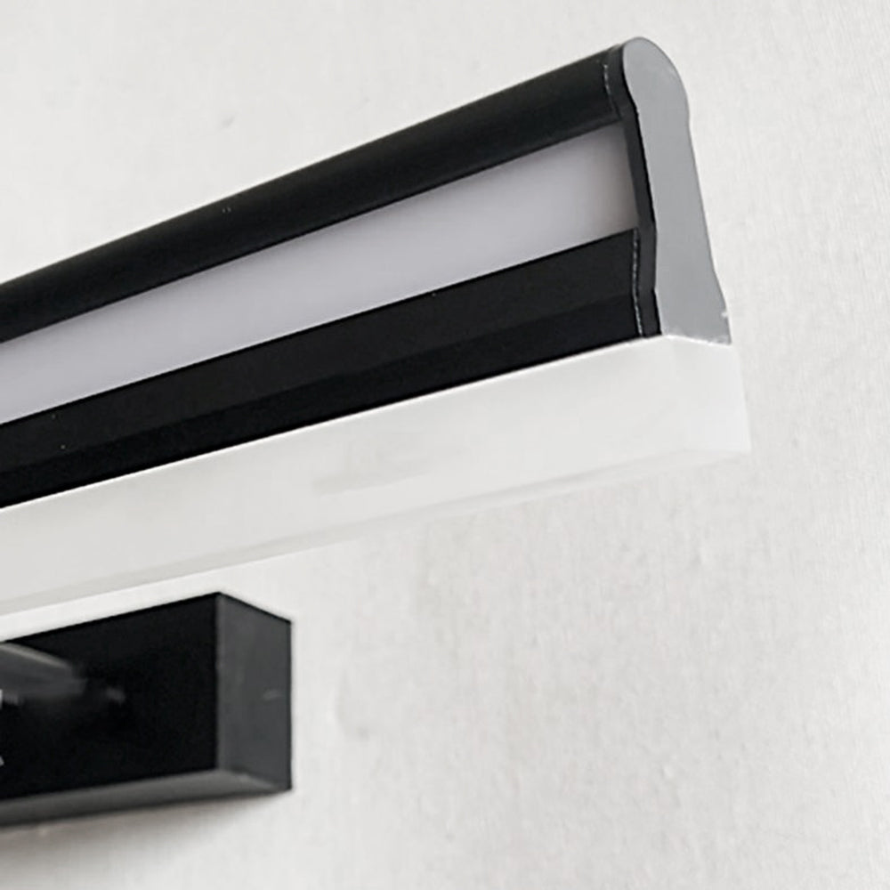 Arisha Moderno Rectángulo Metal/Acrílico LED Ajustable Aplique de Pared Negro