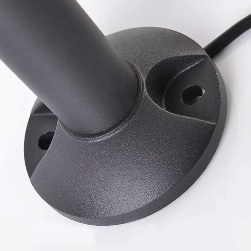 Ray Moderna Lámpara de Pie Exterior Metal Vidrio Patio
