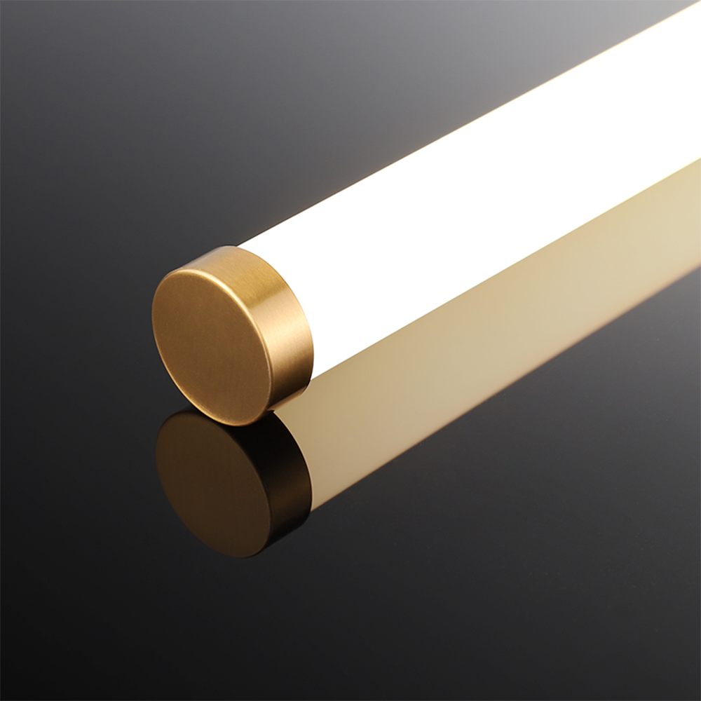 Arisha Moderno Lineal Acrílico Aplique de Pared Para Espejo Blanco