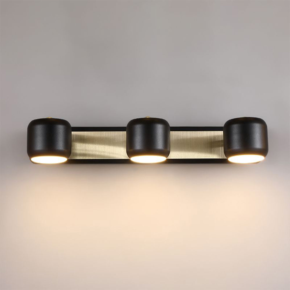Arisha Moderno Lineal Metal Aplique de Pared Blanco/Negro
