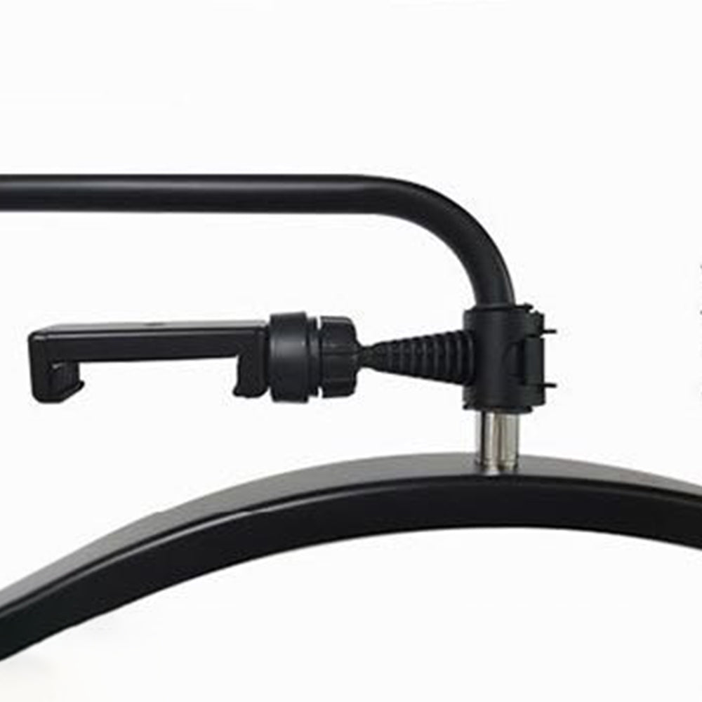 Mira Moderna Diseño Simple Metal Lámpara de Pie Negra