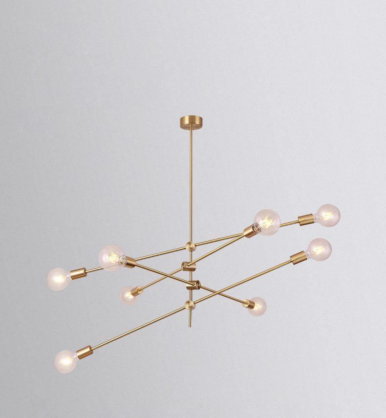 Edward Modern Metal Chandelier - Letslighting