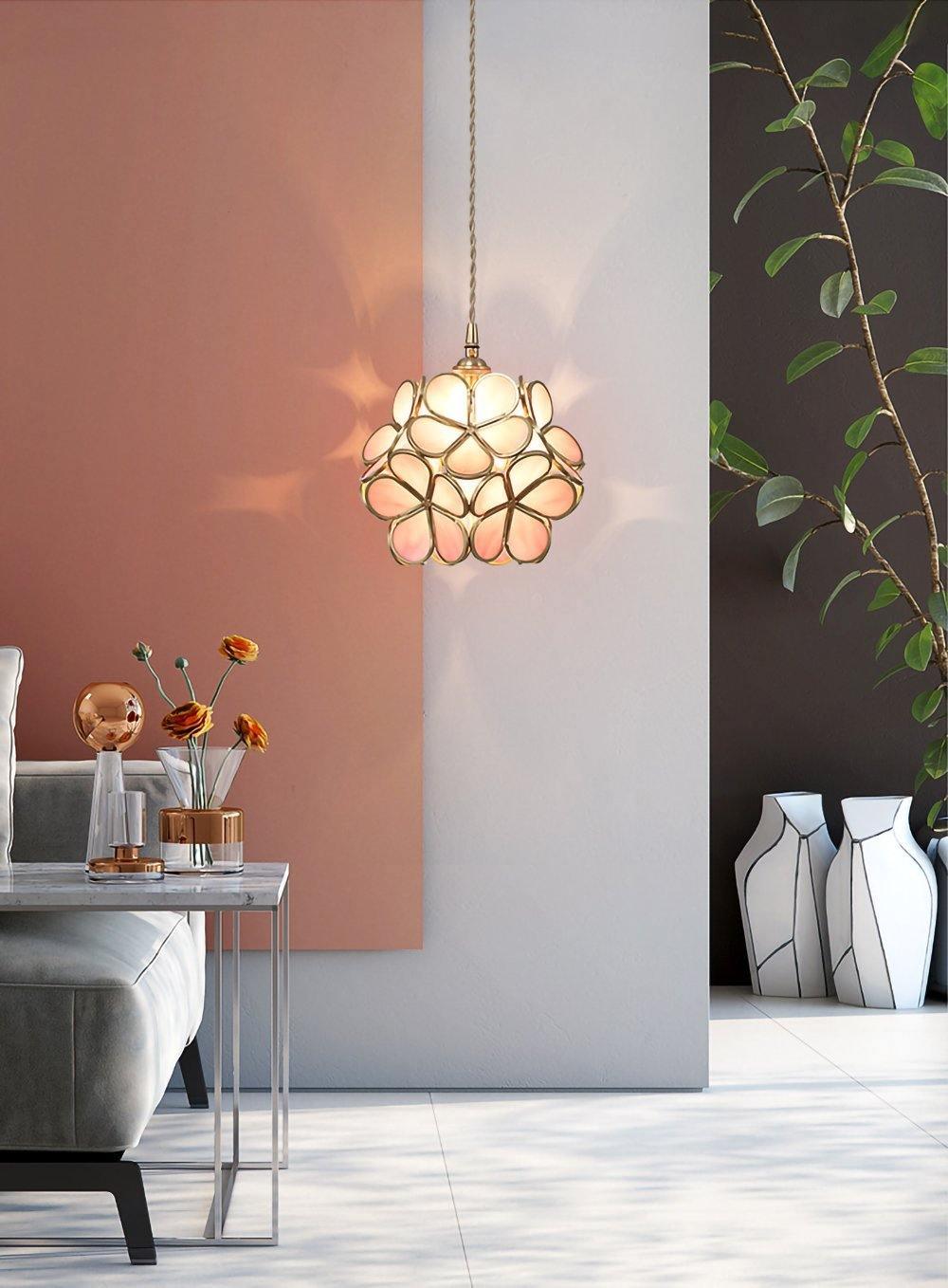 Glass Petal Pendant Light - Letslighting