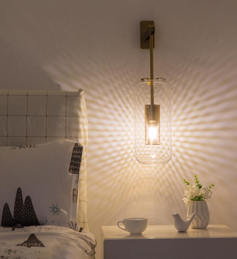 Vadim Glass Wall Lamp - Letslighting