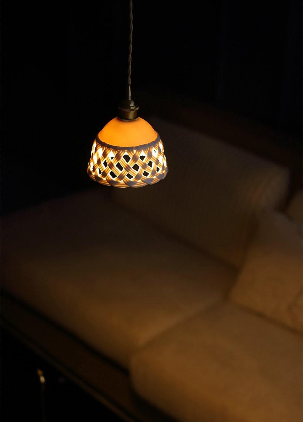 Openwork Ceramic Pendant Lamp - Letslighting