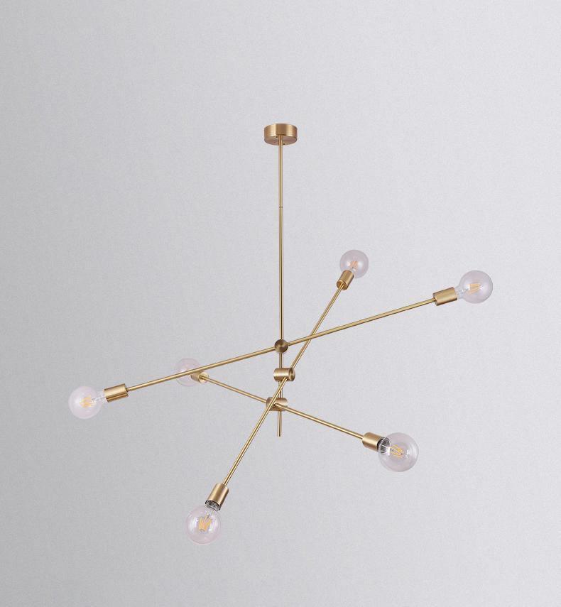 Edward Modern Metal Chandelier - Letslighting