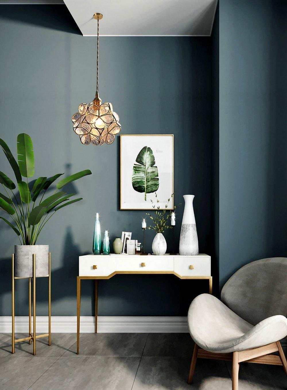 Glass Petal Pendant Light - Letslighting