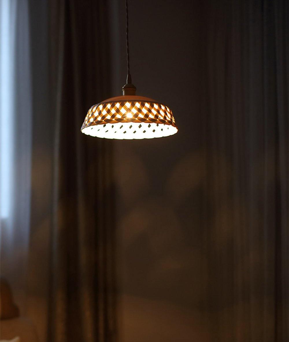 Openwork Ceramic Pendant Lamp - Letslighting