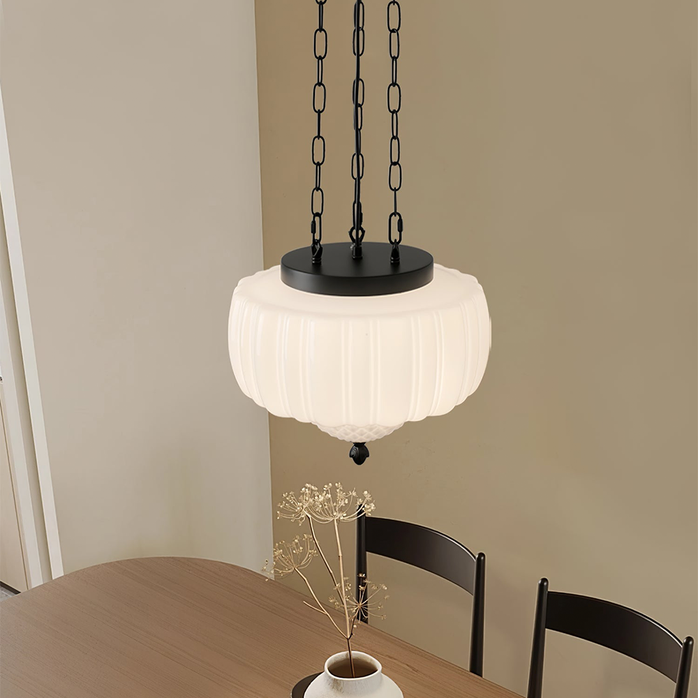 Valentina Moderno Minimalista Metal Vidrio Lámpara Colgante Salón