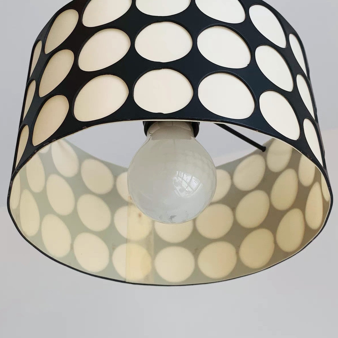 Valentina Redondo Retro LED Lámpara Colgante Metal/Tejido Salón