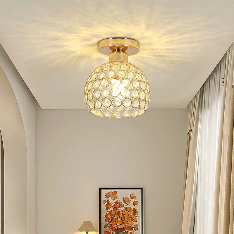 Arisha Moderno Plafón Vidrio Metal Dormitorio